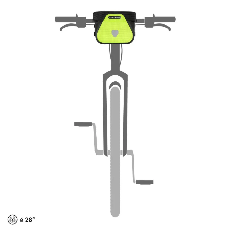 Ortlieb Ultimate Six High Visibility 6.5L Handlebar Bag in Yellow-1